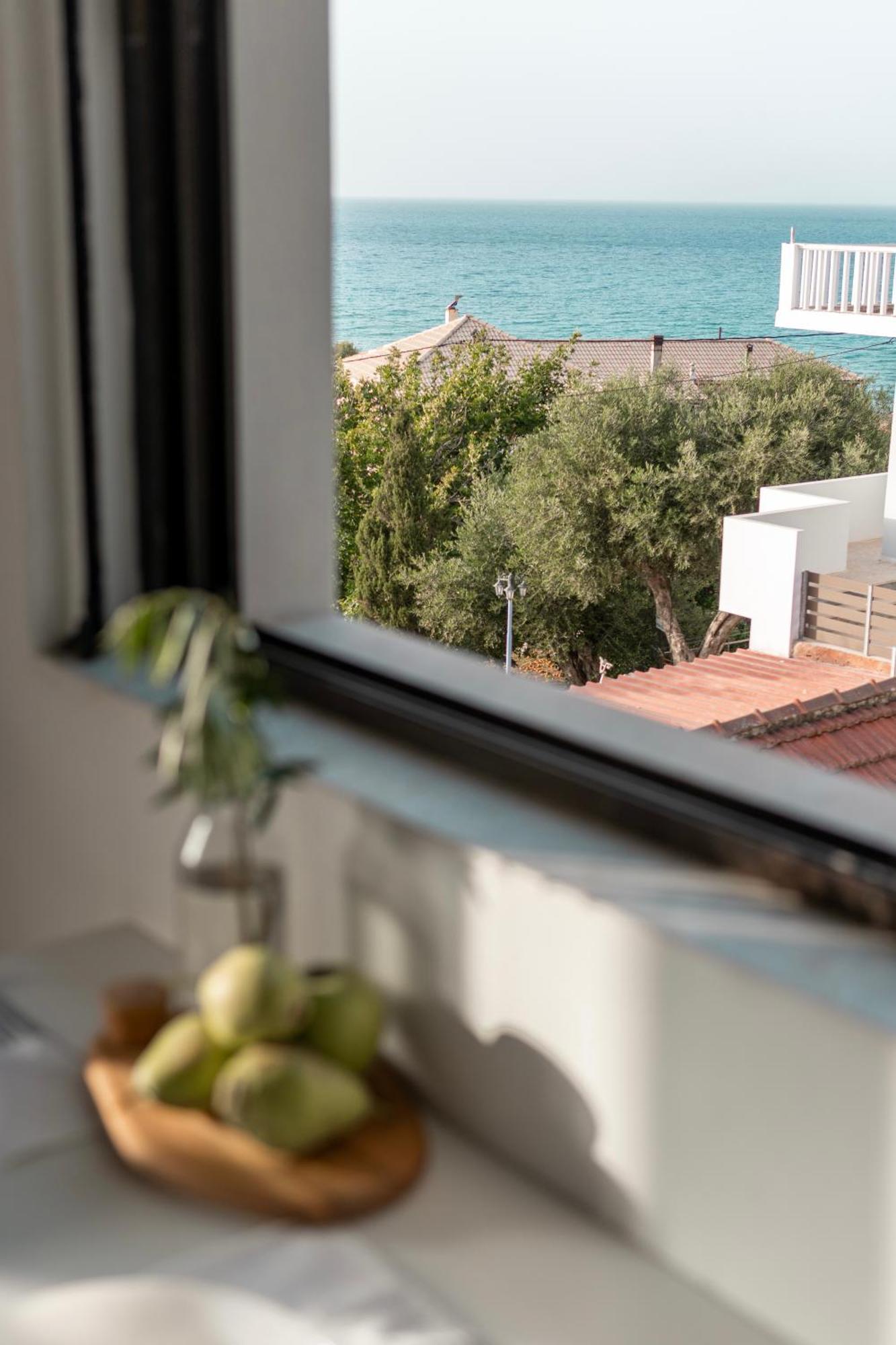 Sea View Studio At Xenios Avlais Alykanas  Buitenkant foto